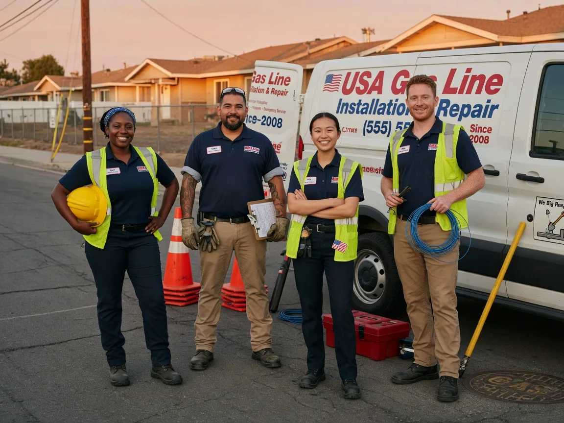 Gas Line Installation company in Coulterville, IL