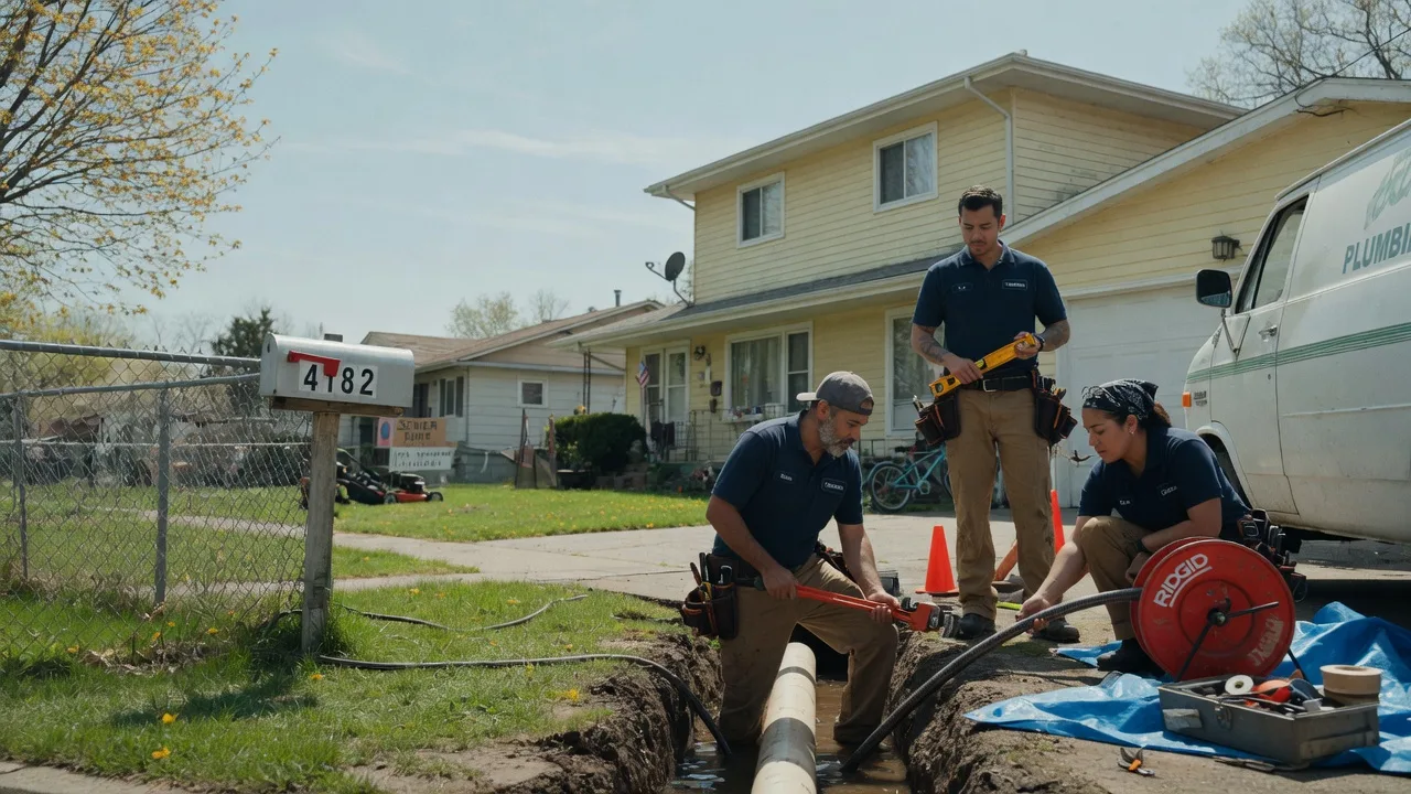 Gas Line Repair in Coulterville, IL near me